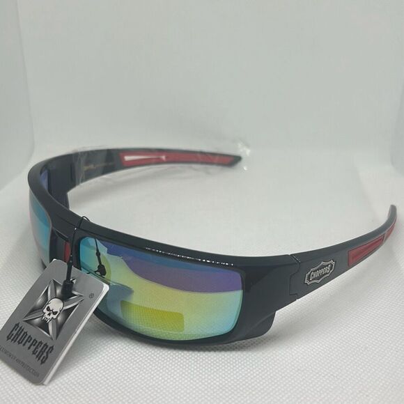 Choppers Biker Mirrored Sunglasses - Picture 1 of 3